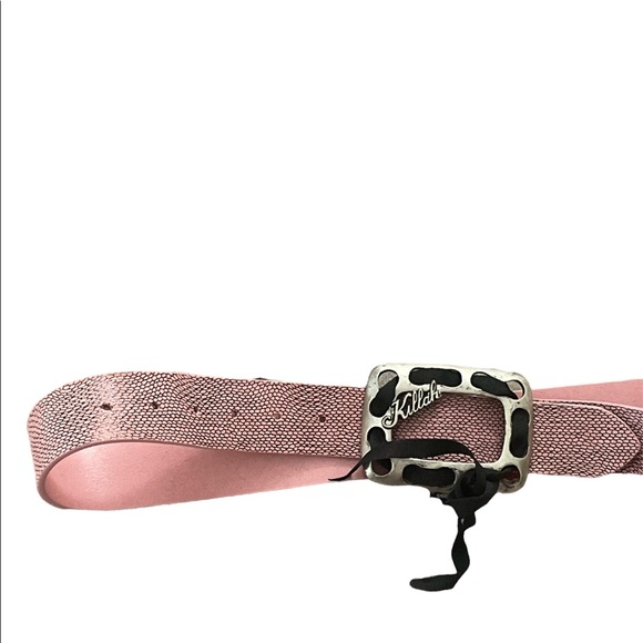 MISS SIXTY KILLAH Pink Belt with Silver Buckle with ribbon!!! - Picture 3 of 4